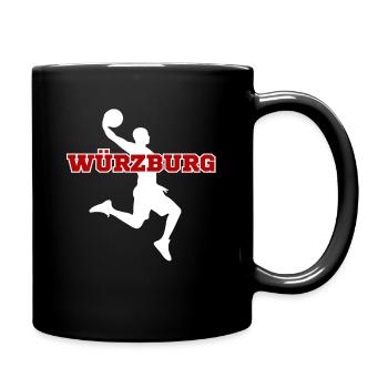 Würzburg, ma ville ! - Mug uni - noir - Droite