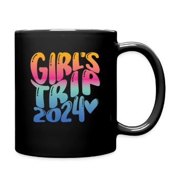 Week-end Filles Femmes Voyage Filles 2024 - Mug uni - noir - Droite