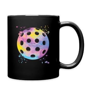 Pickleball Colorsplash Wiffleball Club - Mug uni - noir - Droite