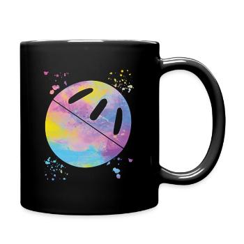 Pickleball Colorsplash Wiffleball Club - Mug uni - noir - Droite
