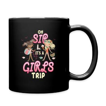 Week-end entre filles Oh Sip It’s A Girls Trip - Mug uni - noir - Droite