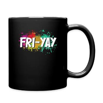 Fri Yay Enseignants Ambiance du week-end de l’école - Mug uni - noir - Droite