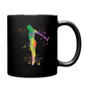 Diving Diving Synchronized Diving - Full Colour Mug - black - Right
