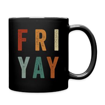 Fri Yay Enseignants Ambiance du week-end de l’école - Mug uni - noir - Droite