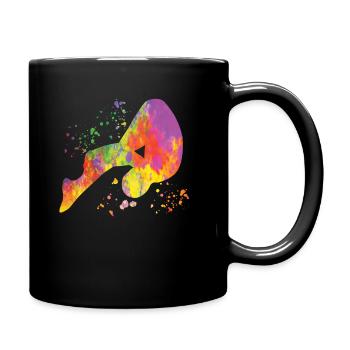 Diving Synchronized Diving - Full Colour Mug - black - Right