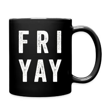 Fri Yay Enseignants Ambiance du week-end de l’école - Mug uni - noir - Droite