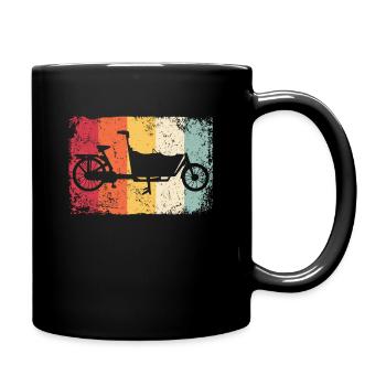 Lastenfahrrad Lastenrad Cargo Bike Cargobike - Full Colour Mug - black - Right