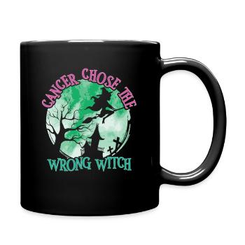 Cancer Sorcière Cancer du sein métastatique - Mug uni - noir - Droite