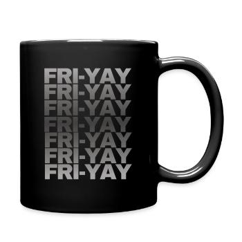 Fri Yay Enseignants Ambiance du week-end de l’école - Mug uni - noir - Droite