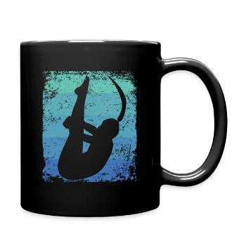 Synchronized Water Diver High Diver - Full Colour Mug - black - Right