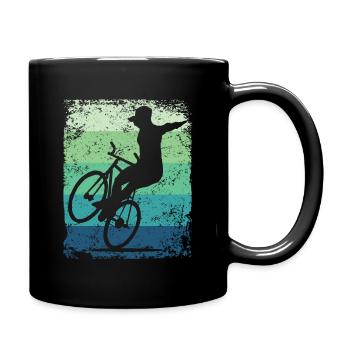 Artistic Cycling Artistic Cyclist - Full Colour Mug - black - Right