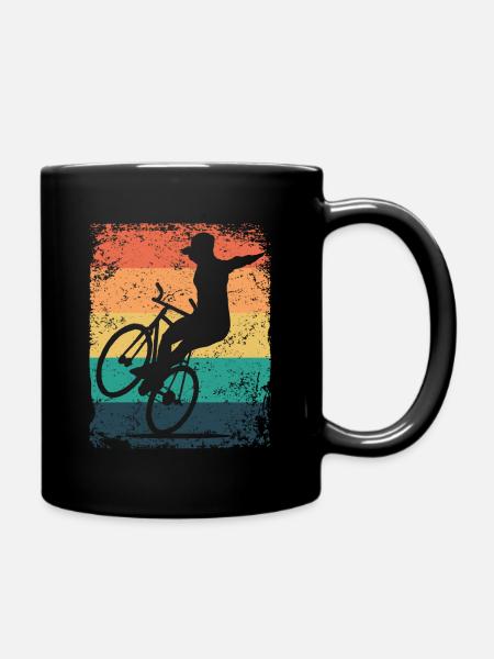 Kunstradfahren Kunstradfahrer - Tasse einfarbig - Schwarz