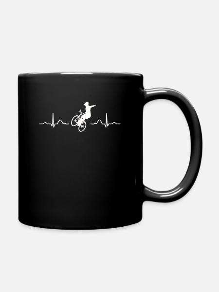 Kunstradfahren Kunstradfahrer - Tasse einfarbig - Schwarz
