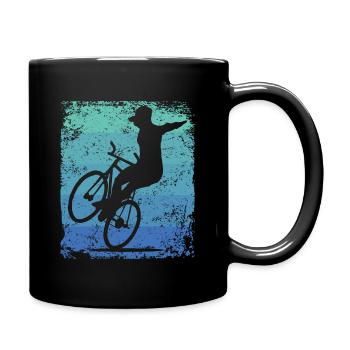 Artistic Cycling Artistic Cyclist - Full Colour Mug - black - Right