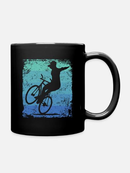 Kunstradfahren Kunstradfahrer - Tasse einfarbig - Schwarz