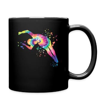 Plongeon, Plongeon synchronisé, Saut artistique - Mug uni - noir - Droite