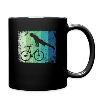 Artistic Cycling Artistic Cyclist - Full Colour Mug - black - Right