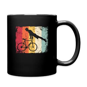 Artistic Cycling Artistic Cyclist - Full Colour Mug - black - Right