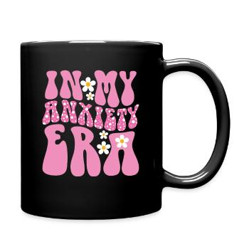 In My Anxiety Era Funny Rethinking - Full Colour Mug - black - Right