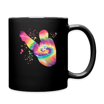 Diving, Synchronized Diving, Artistic Jumping - Full Colour Mug - black - Right