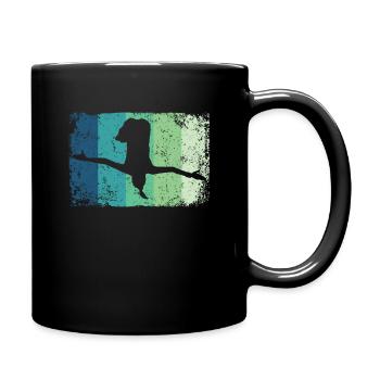 Synchronized Water Diver High Diver - Full Colour Mug - black - Right