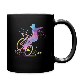Artistic Cycling Artistic Cyclist - Full Colour Mug - black - Right