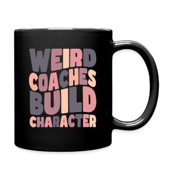 Weird Coaches Form Character Trainers - Full Colour Mug - black - Right