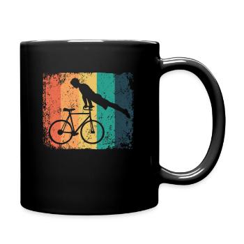 Artistic Cycling Artistic Cyclist - Full Colour Mug - black - Right
