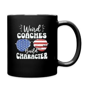 Weird Coaches Form Character Trainers - Full Colour Mug - black - Right