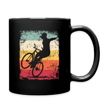 Artistic Cycling Artistic Cyclist - Full Colour Mug - black - Right