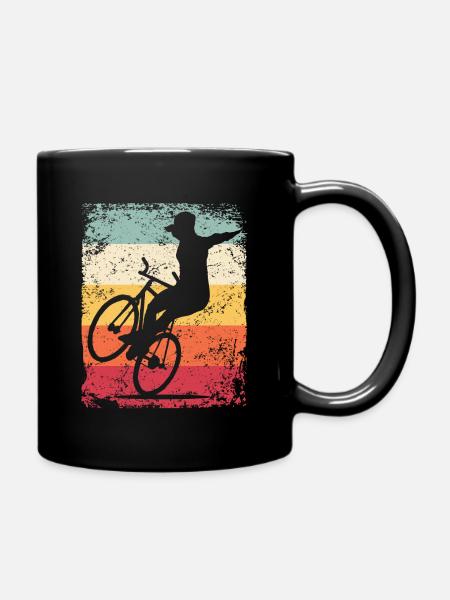 Kunstradfahren Kunstradfahrer - Tasse einfarbig - Schwarz