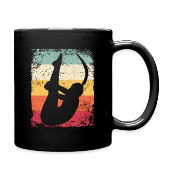 Synchronized Water Diver High Diver - Full Colour Mug - black - Right