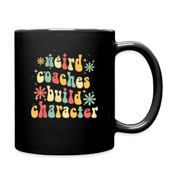Weird Coaches Form Character Coach - Full Colour Mug - black - Right