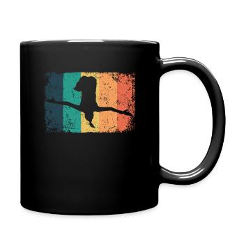 Diving, Artistic Jumping, Synchronized Diving - Full Colour Mug - black - Right