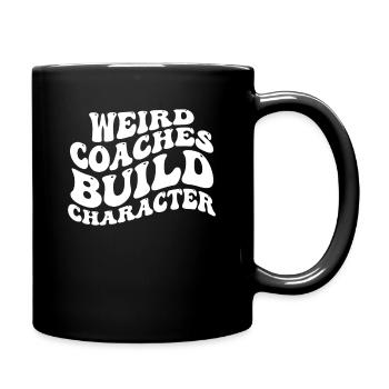 Weird Coaches Form Character Coach - Full Colour Mug - black - Right