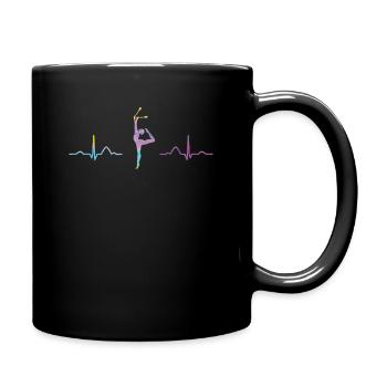 Clubs de gymnastique ECG Gymnastique rythmique - Mug uni - noir - Droite