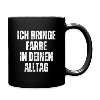 I Bring Paint Painter Dad Varnisher - Full Colour Mug - black - Right