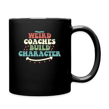 Weird Coaches Form Character Trainers - Full Colour Mug - black - Right