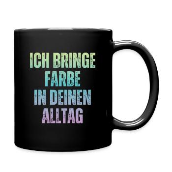 I Bring Paint Painter Dad Varnisher - Full Colour Mug - black - Right
