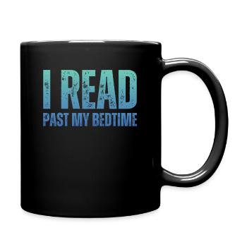 Bibliothèque livre amant lecture rat de bibliothèque - Mug uni - noir - Droite