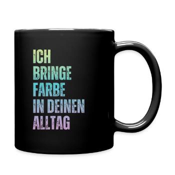 I Bring Paint Painter Dad Varnisher - Full Colour Mug - black - Right