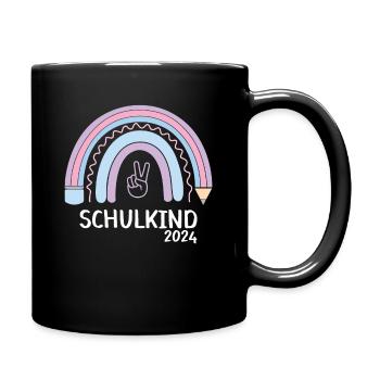 Back to school First day of school school child 2024 - Full Colour Mug - black - Right