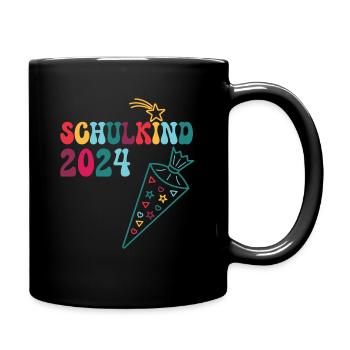 Start of school enrollment school child 2024 - Full Colour Mug - black - Right