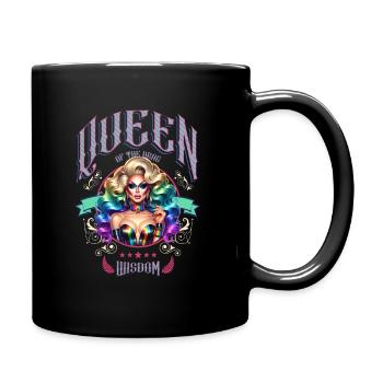 Reine du groove de la fierté LGBTQ+ - Mug uni - noir - Droite