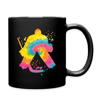 Eishockeyspieler Jungen Eishockey - Tasse einfarbig - Schwarz - Rechts