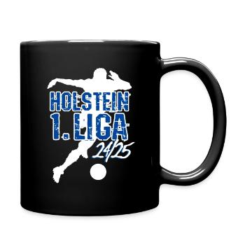 Holstein, meine Stadt! - Tasse einfarbig - Schwarz - Rechts