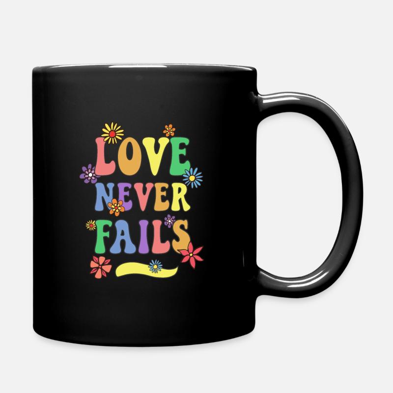 Love is Love, Gay Pride, LGBTQ+ - Mug uni - noir