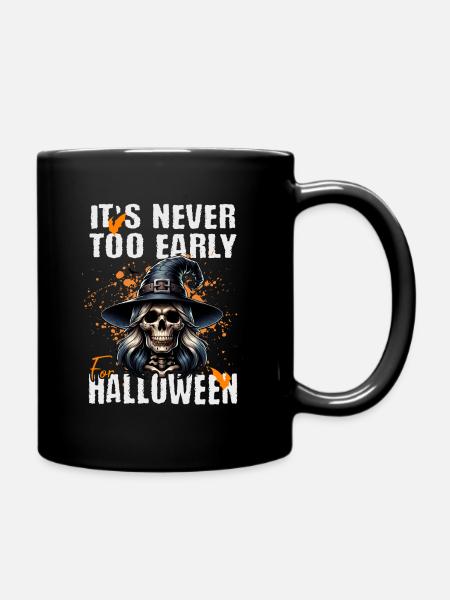 In einer Welt voller Prinzessinnen sei eine Hexe - Tasse einfarbig - Schwarz