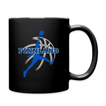 Finnland, mein Land! - Tasse einfarbig - Schwarz - Rechts