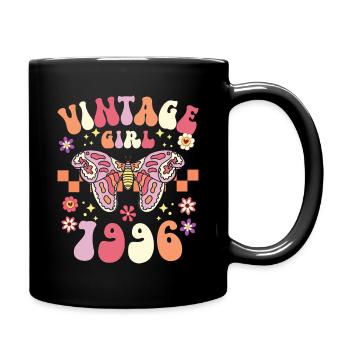 30 Ans Vintage Femme Anniversaire 1996 - Mug uni - noir - Droite